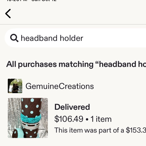 4 bolster headband holder/hanger, handmade, from Etsy main image 4
